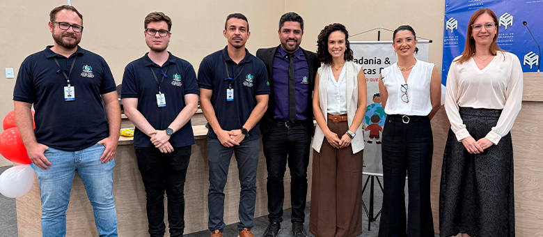 Servidores do TCESP falam sobre cidadania e políticas públicas para estudantes de Andradina