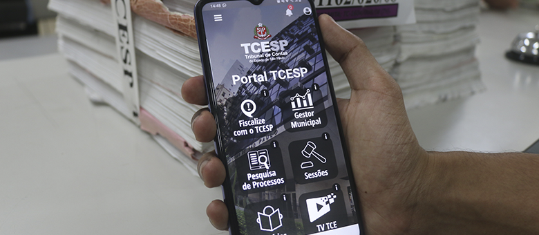 Aplicativo Portal TCESP permite acompanhar tramitação de processos