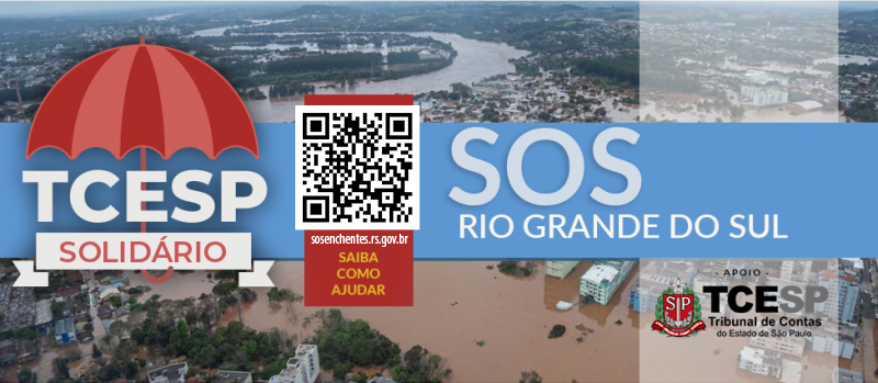 TCESP Solidário: SOS Rio Grande do Sul