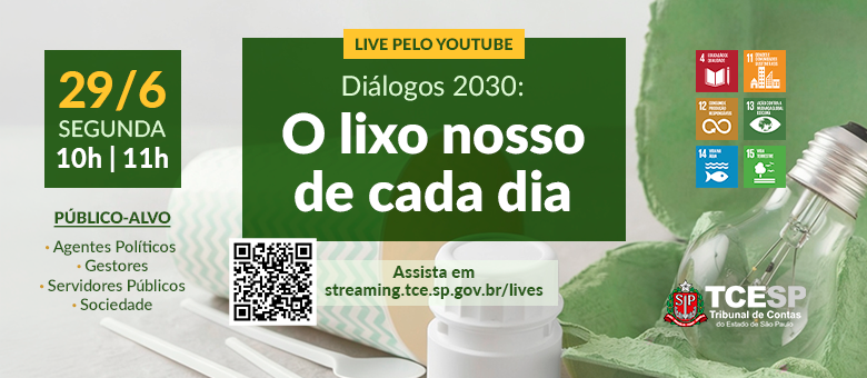 TCESP promove treinamento online sobre gestão de resíduos e sustentabilidade