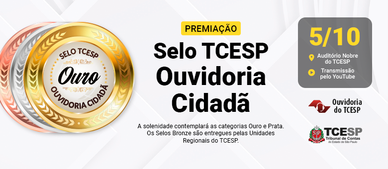 TCESP realiza solenidade de entrega do Selo Ouvidoria Cidadã