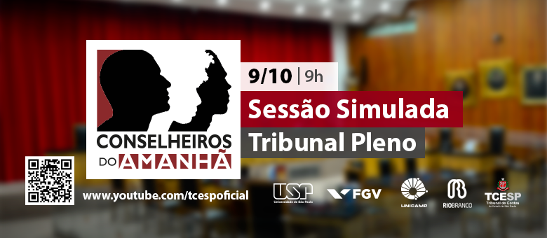 Estudantes de cinco instituições assumem a cadeira de Conselheiros do TCESP em outubro