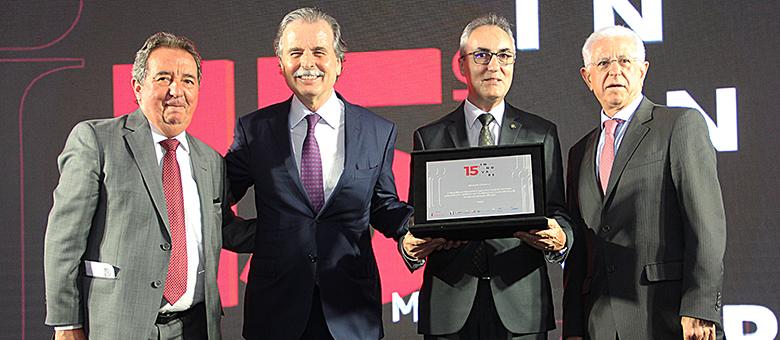 Finalista em disputa com 89 projetos, TCESP recebe menção honrosa no Prêmio Innovare