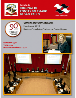 Edição 131 - Contas do Governador - Exercício de 2013