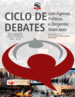 Edição 136 - Ciclo de Debates - 20 anos