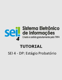 Tutorial - SEI 4 - DP: Estágio Probatório