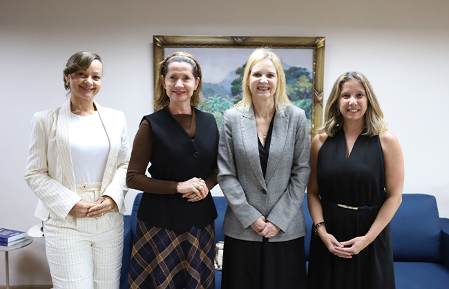 Visita - Conselheira Rosa Maria Ribeiro de Albuquerque